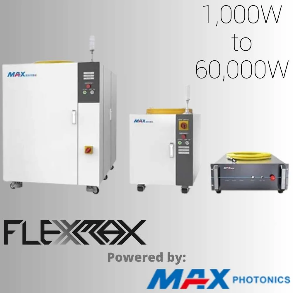 1500W or 2000W FlexMax Laser 3 in 1 Fiber Metal Welder, Cleaner and Cutter NEXUS Series