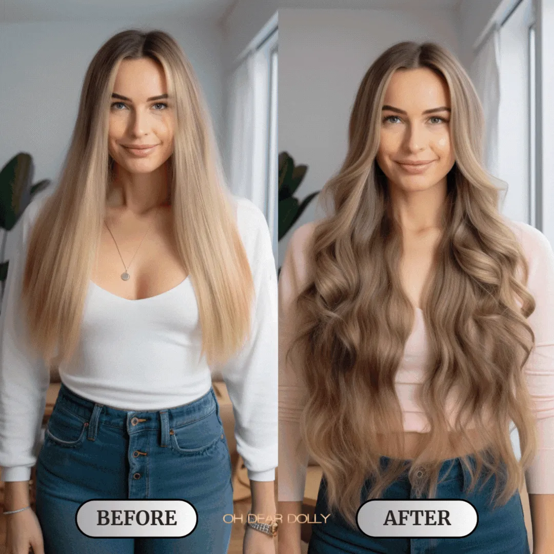 #2 Natural Brown｜Luxury Russian Remy Human Hair, Double Drawn, Tape Extensions