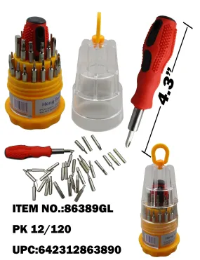 31pc Screwdriver Set