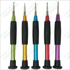 5 in 1 M8222 Precision Screwdriver Set Multi Color For Mobile Repair In Pakistan