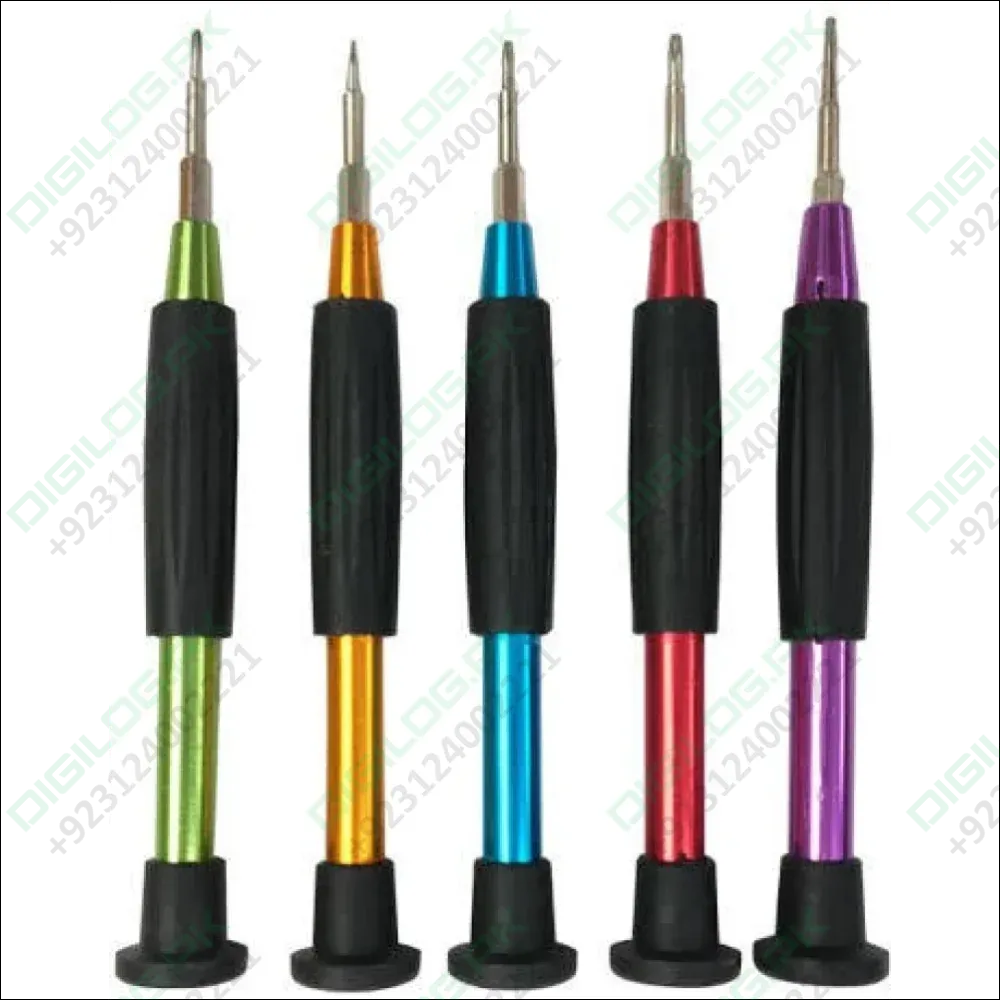 5 in 1 M8222 Precision Screwdriver Set Multi Color For Mobile Repair In Pakistan