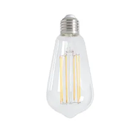 500 lumens Dimmable LED Pear Squirrel Filament Bulb - E27 (Clear) 4w