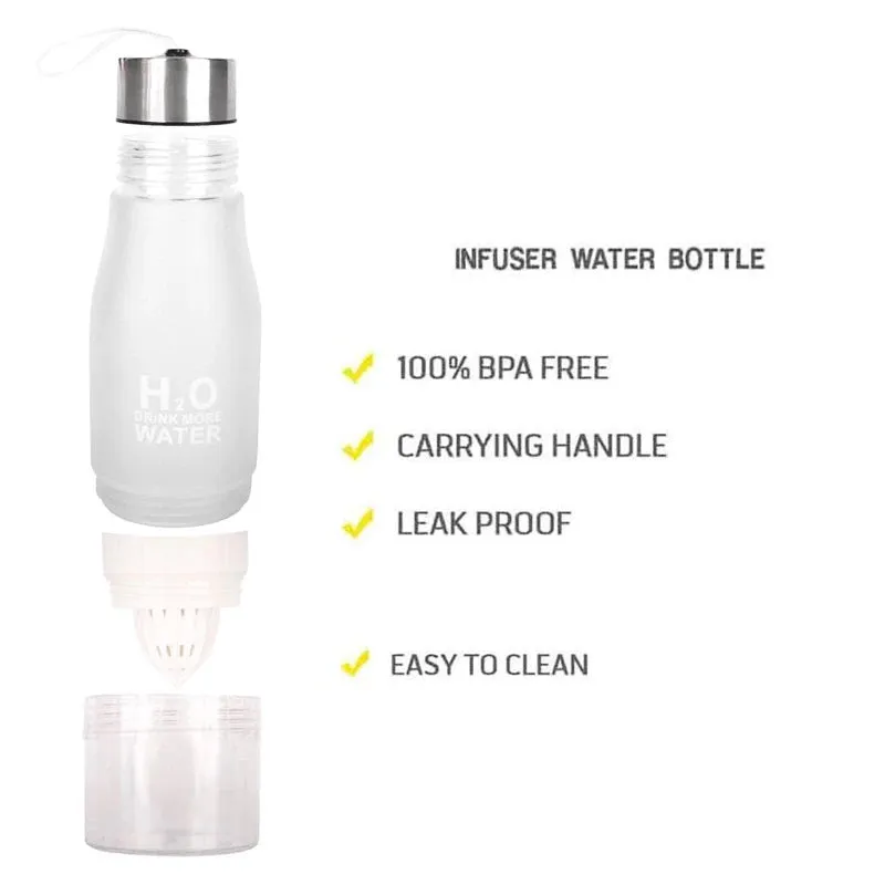 650ml Infuser Water Bottle | Drop Bottle