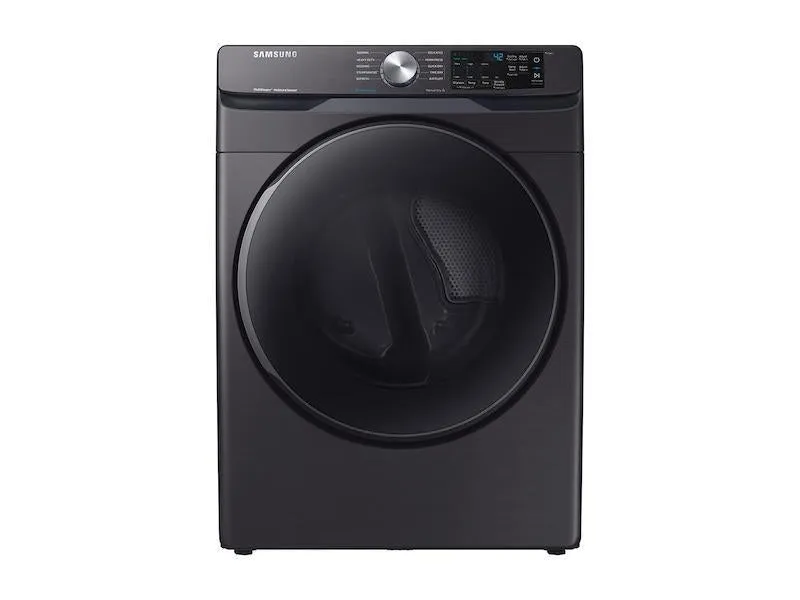 7.5 cu. ft. Gas Dryer with Steam Sanitize  in Black Stainless Steel - (DVG45R6100V)