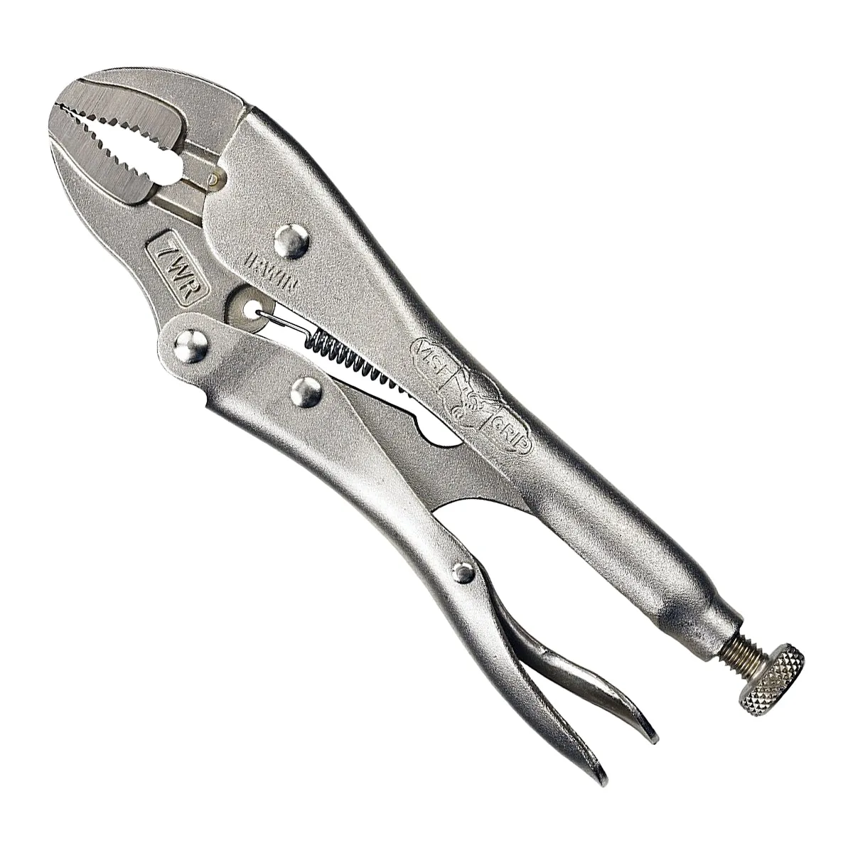 7" Curved Jaw Locking Pliers with Wire Cutter VGP7WR