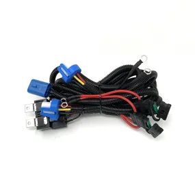 9004 HB1 to 9007 HB5 Heavy Duty Headlight Wiring Harness with Relays Upgrade