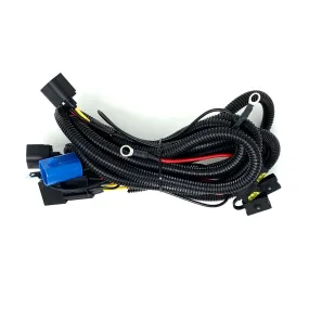 9007 HB5 to 9008 H13 Heavy Duty Headlight Wiring Harness with Relays Upgrade