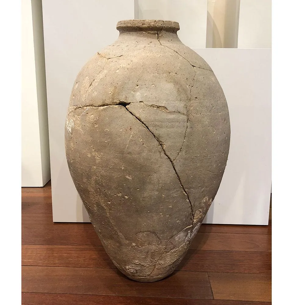 A large Canaanite Terracotta Pithos, Iron Age I-II, ca. 1400 - 800 BCE