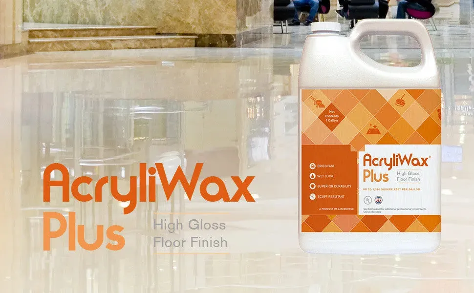 Acryliwax Plus High Traffic Commercial Floor Finish, Gallon