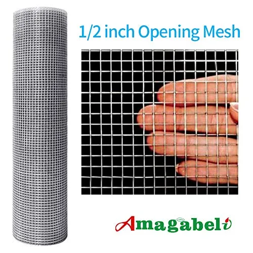 Amagabeli 40in X 82ft Hardware Cloth 1/2in Square Mesh Hardware Cloth Hot BG254