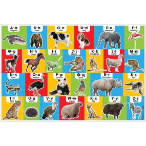 Animal Alphabet Floor Puzzle 24pc