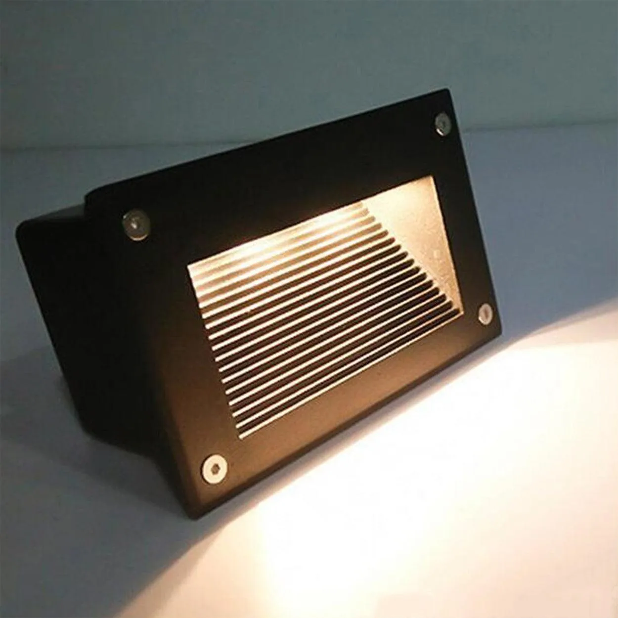 ANKUR SLANT OUTDOOR LED WALL LIGHT FOR STAIRCASE, DRIVEWAYS, GARDEN PASSAGE