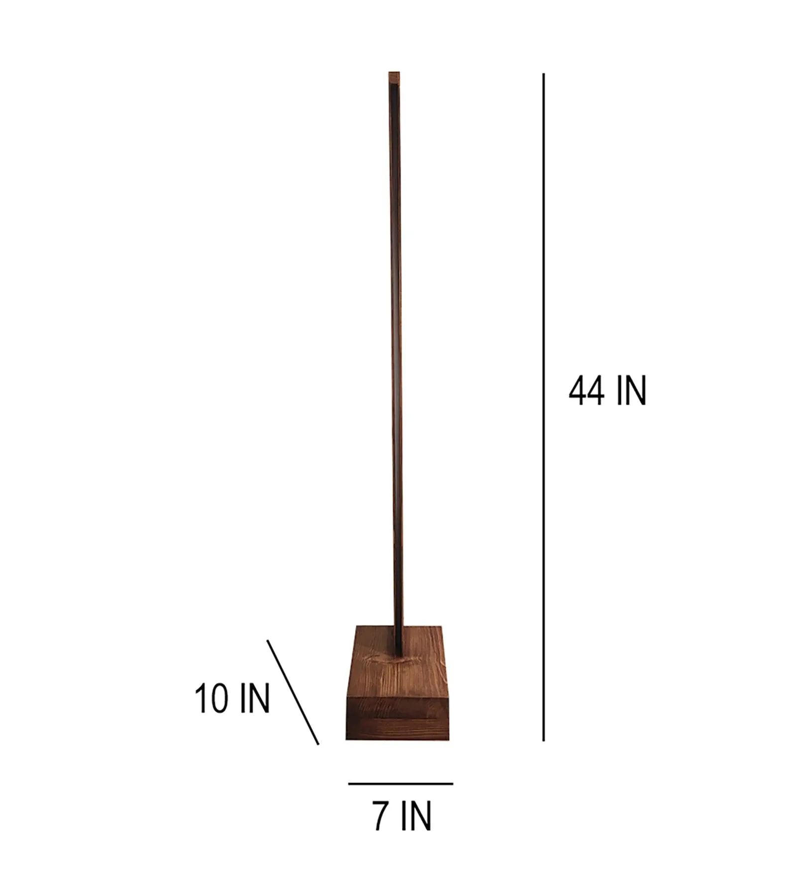 Arc LED Wooden Floor Lamp