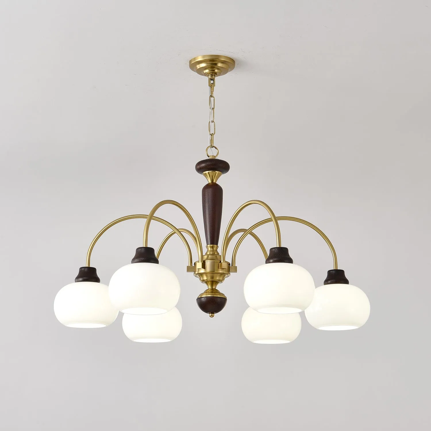 Arched Globe Chandelier