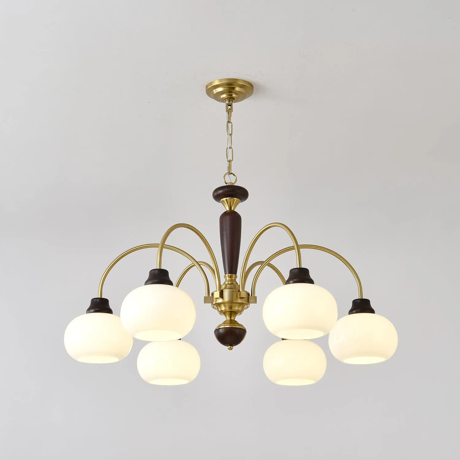 Arched Globe Chandelier