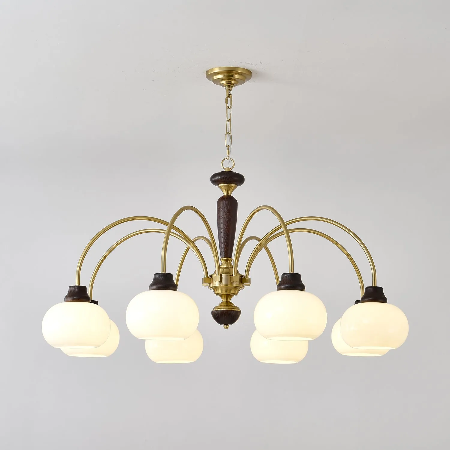 Arched Globe Chandelier