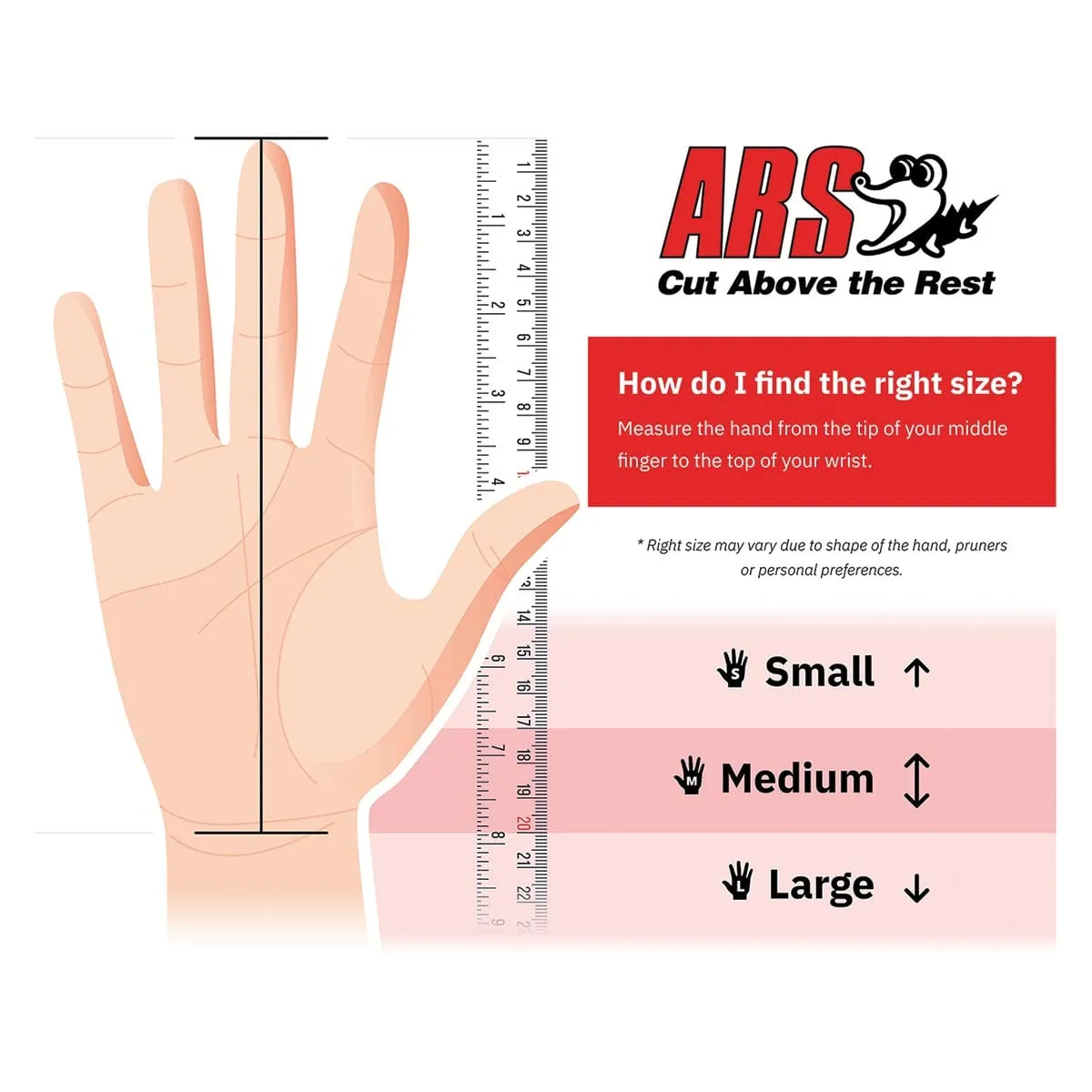 ARS 140DX Pruning shears