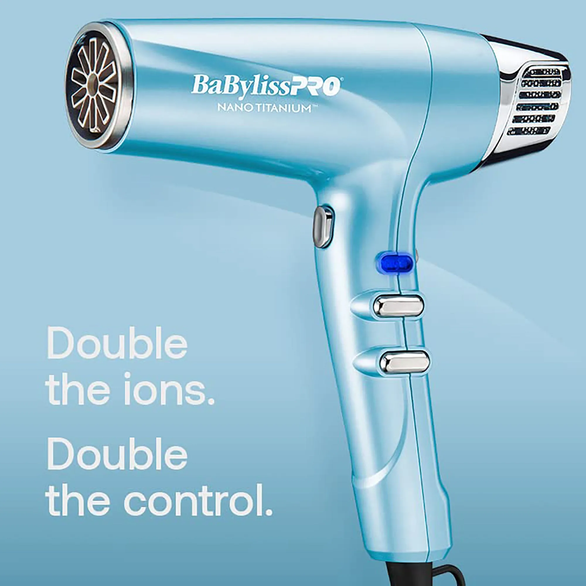 BabylissPRO Nano Titanium Professional High-Speed Dual Ionic Dryer - Item No. BNT9100