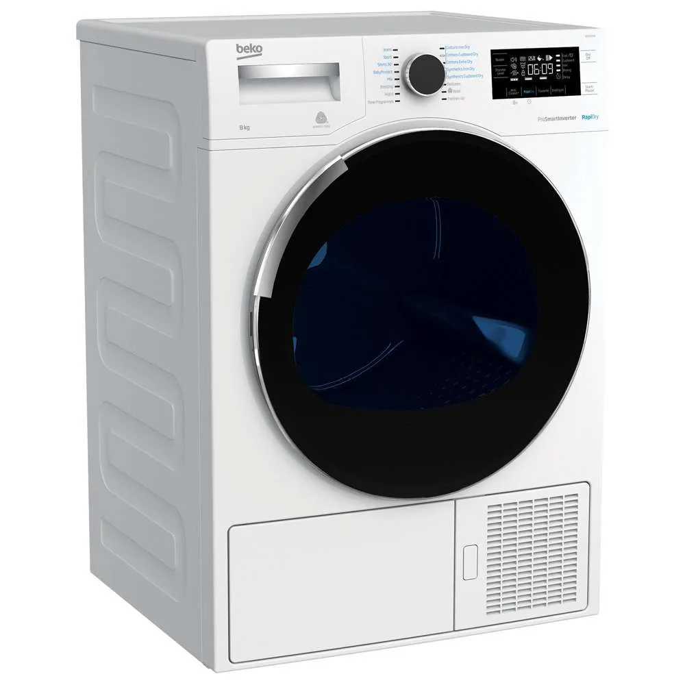 Beko 8kg Heat Pump Dryer White