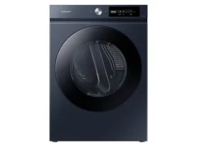 Bespoke 7.5 cu. ft. Large Capacity Electric Dryer with Super Speed Dry and AI Smart Dial in Brushed Navy - (DVE46BB6700DA3)