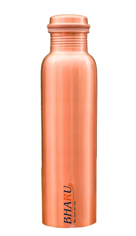 Bharu Plain Copper Bottle 750 ml