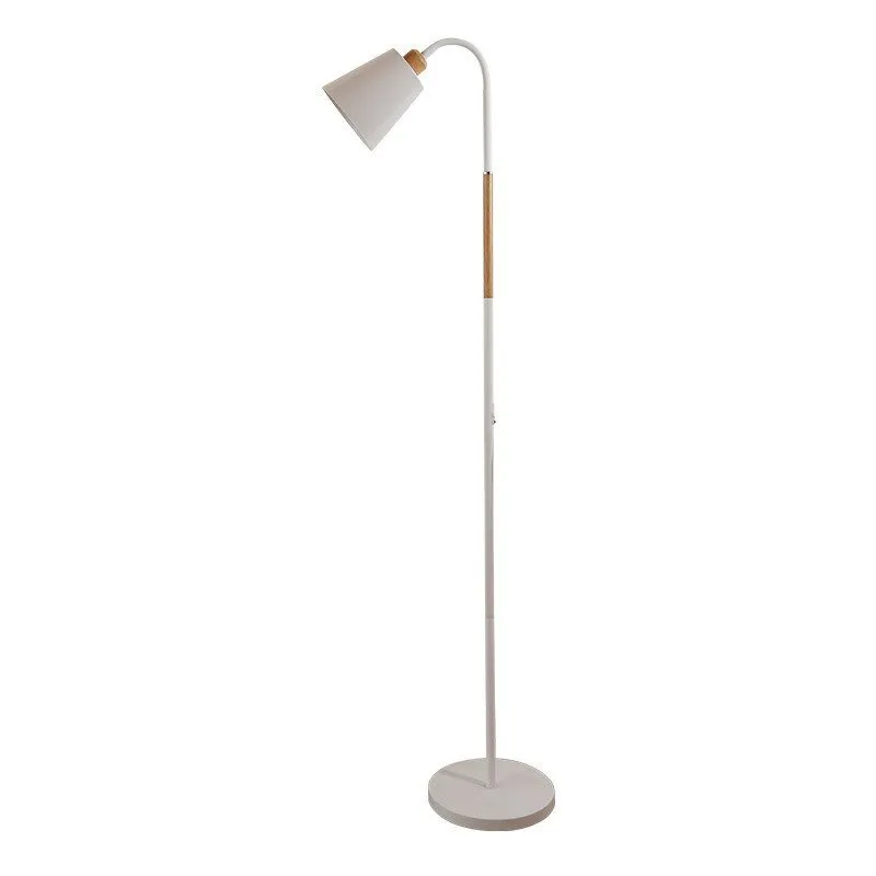 Black LED Floor Lamp Dimmable Adjustable for Dining and Reading