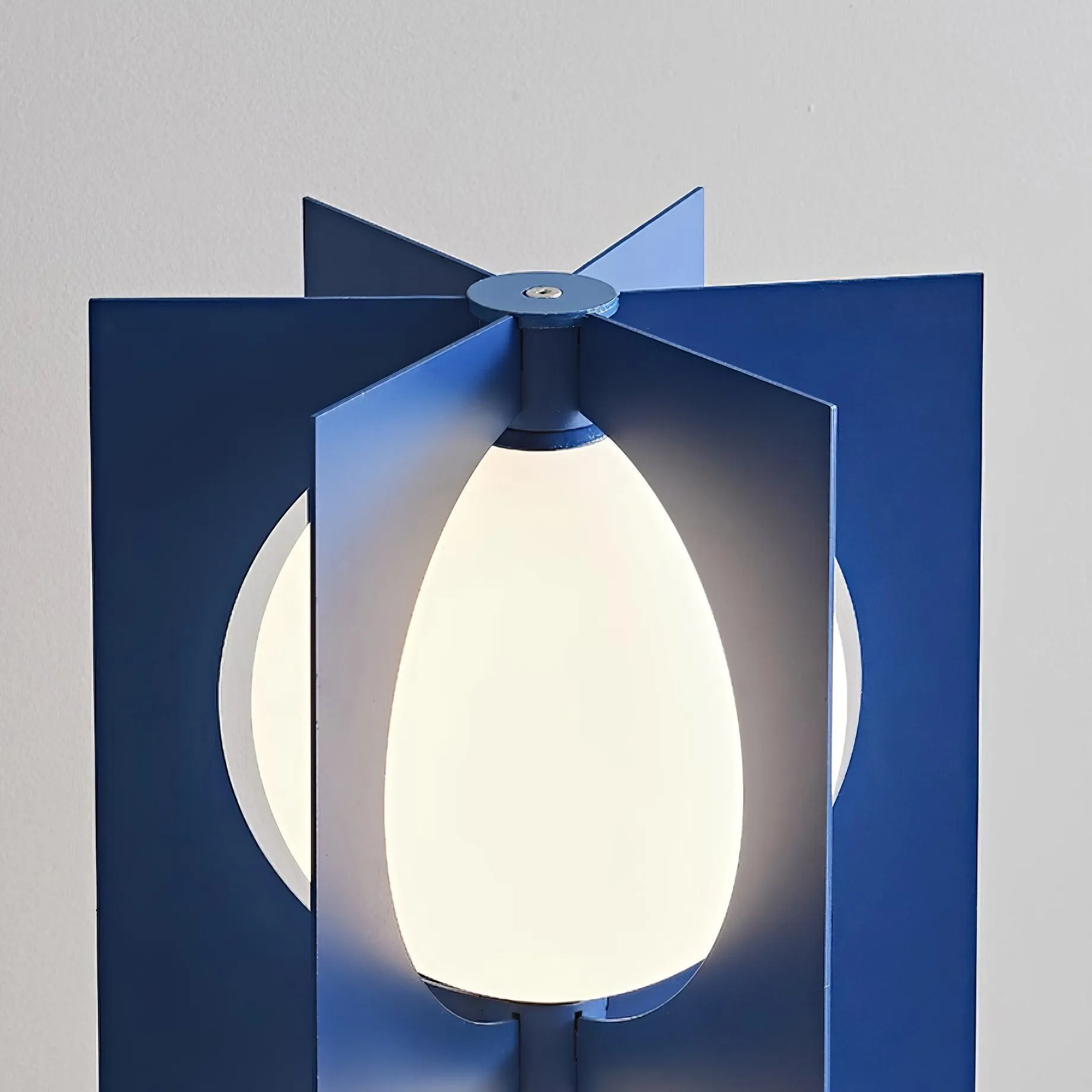 Blue Kleos Floor Lamp