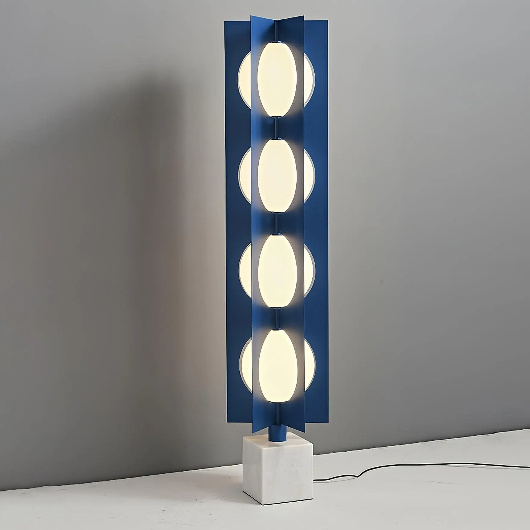 Blue Kleos Floor Lamp