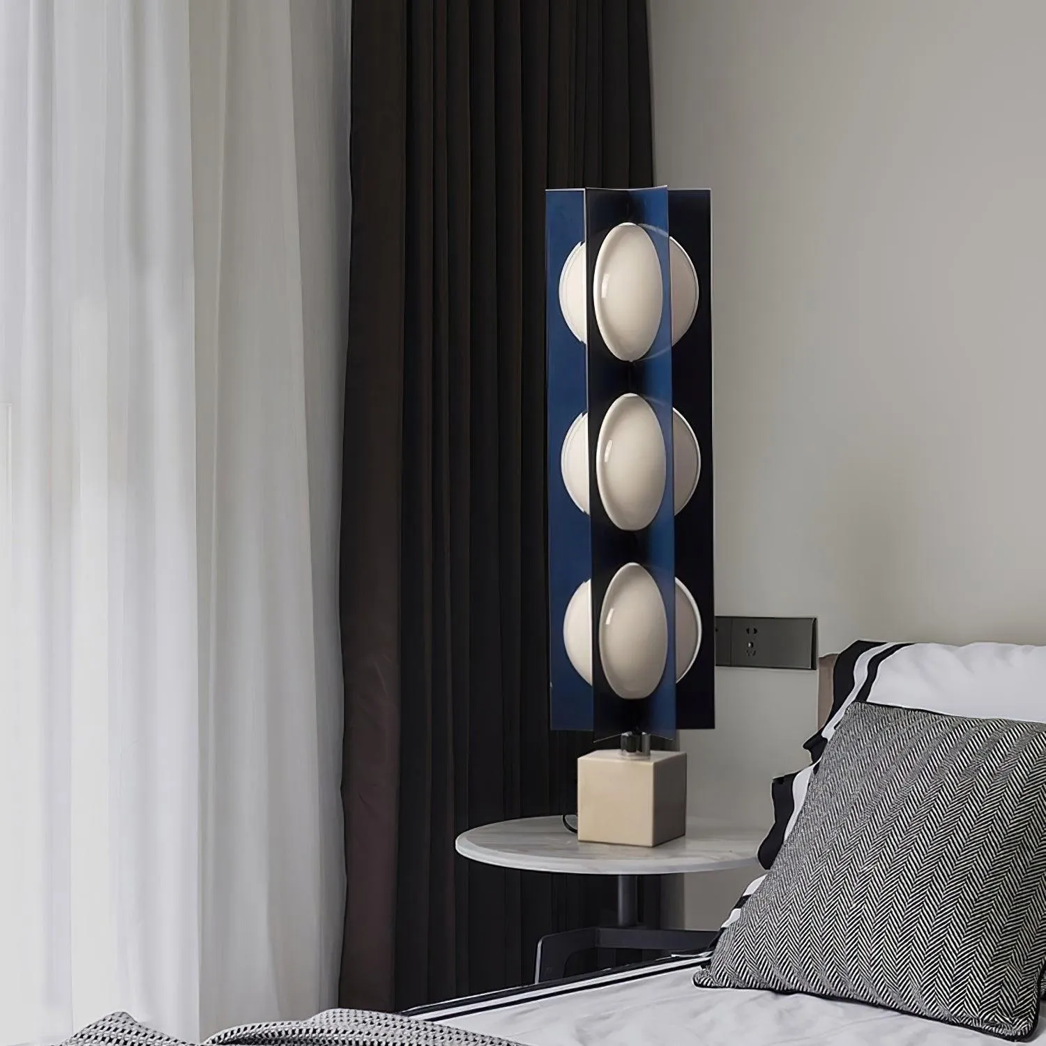 Blue Kleos Floor Lamp