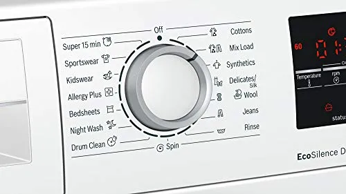 Bosch 10 kg Inverter Fully-Automatic Front Loading Washing Machine WAU28460IN, White, Inbuilt Heater)