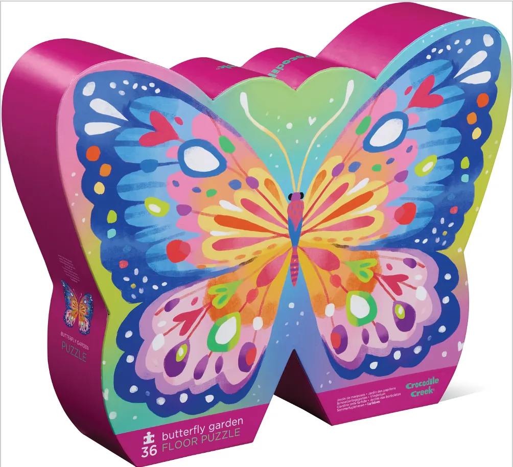 Butterfly Garden 36pc Floor Puzzle