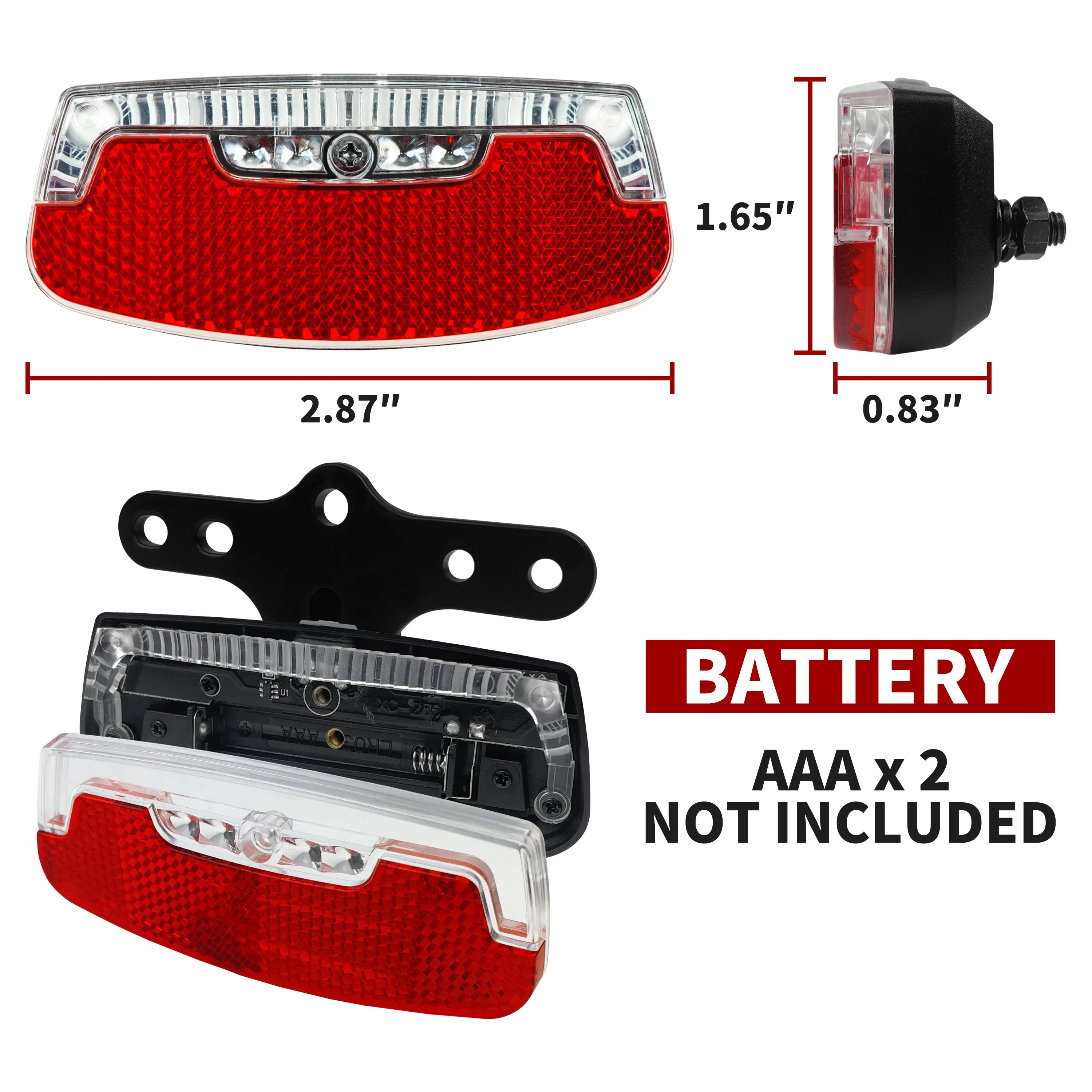 BV Rechargeable LED Taillight | BV-L825