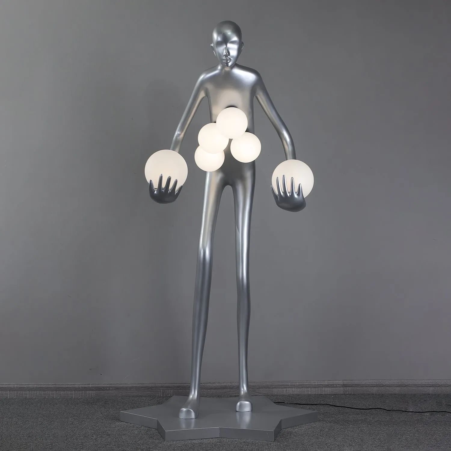 Celestial Guardian Sculpture Floor Lamp