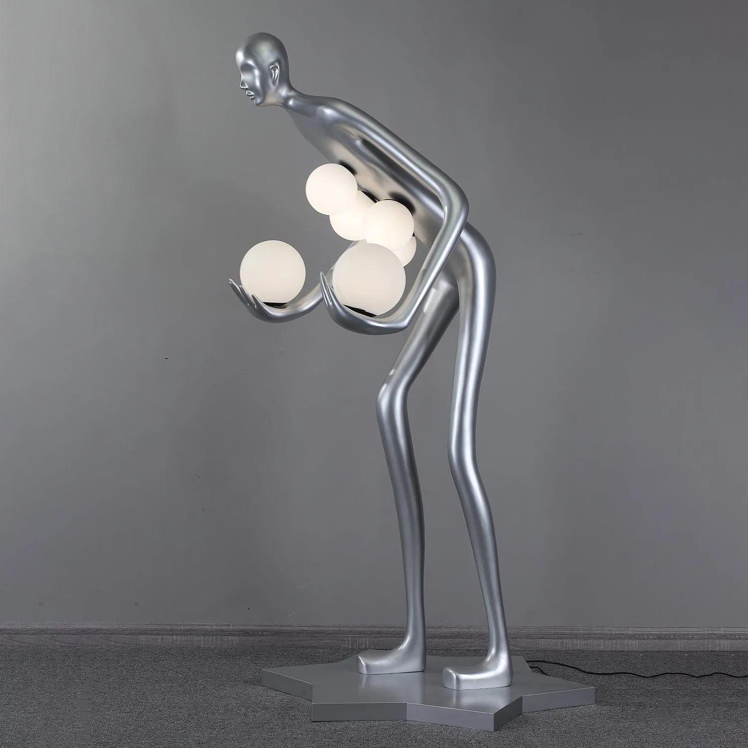 Celestial Guardian Sculpture Floor Lamp