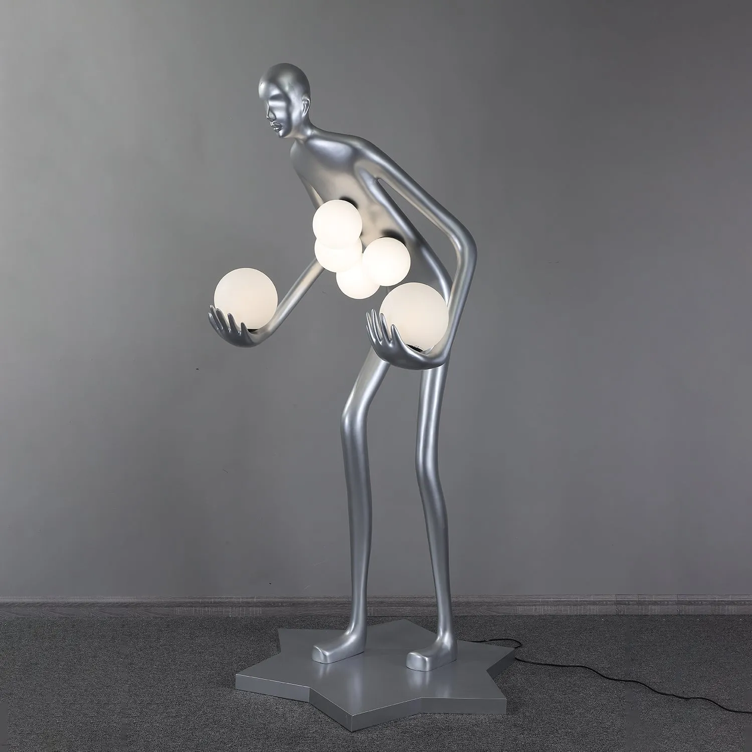 Celestial Guardian Sculpture Floor Lamp