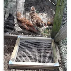 Chicken Run "Raised Bed" Building Plans