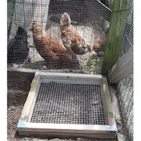 Chicken Run "Raised Bed" Building Plans