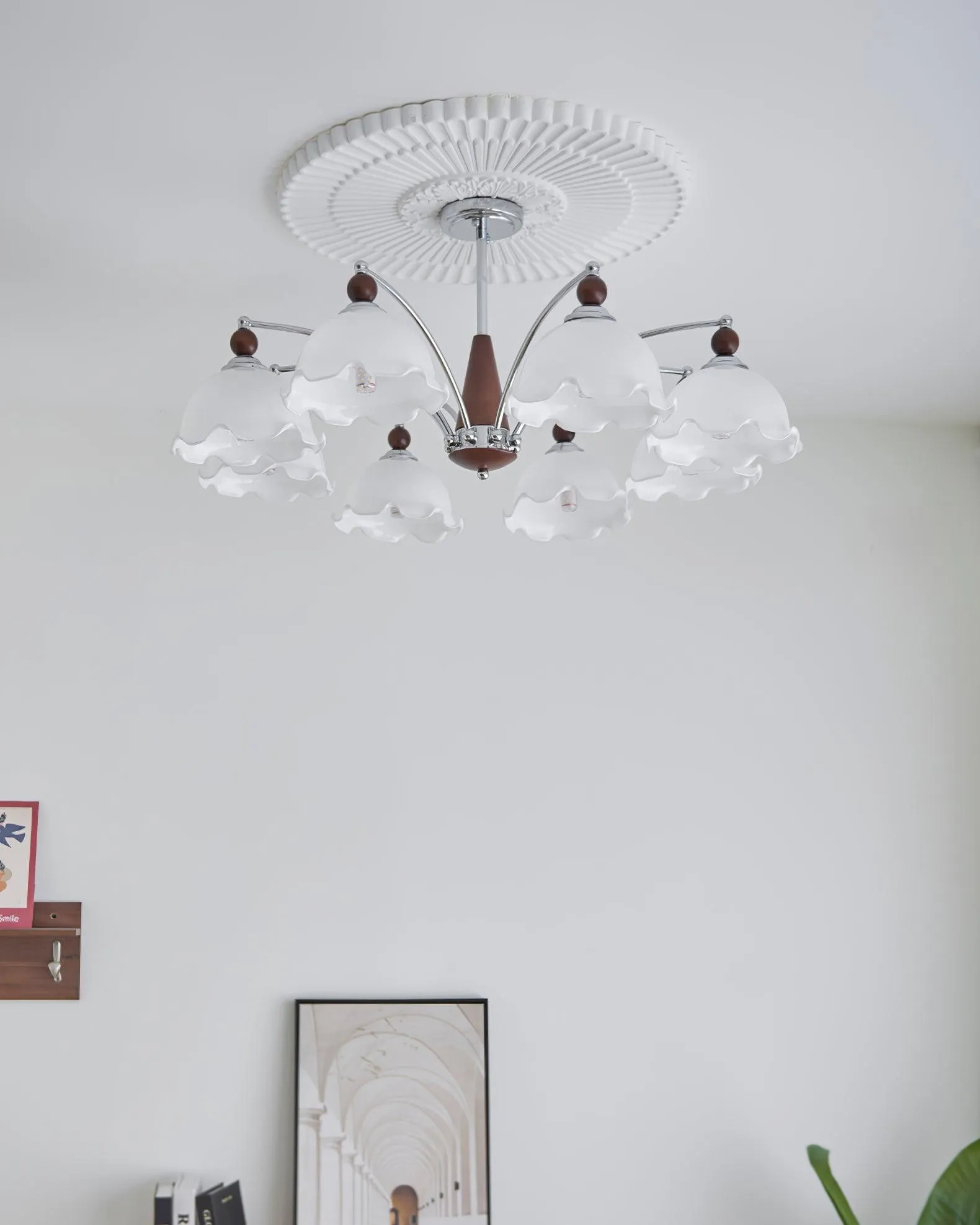 Claudia Flowers Chandelier