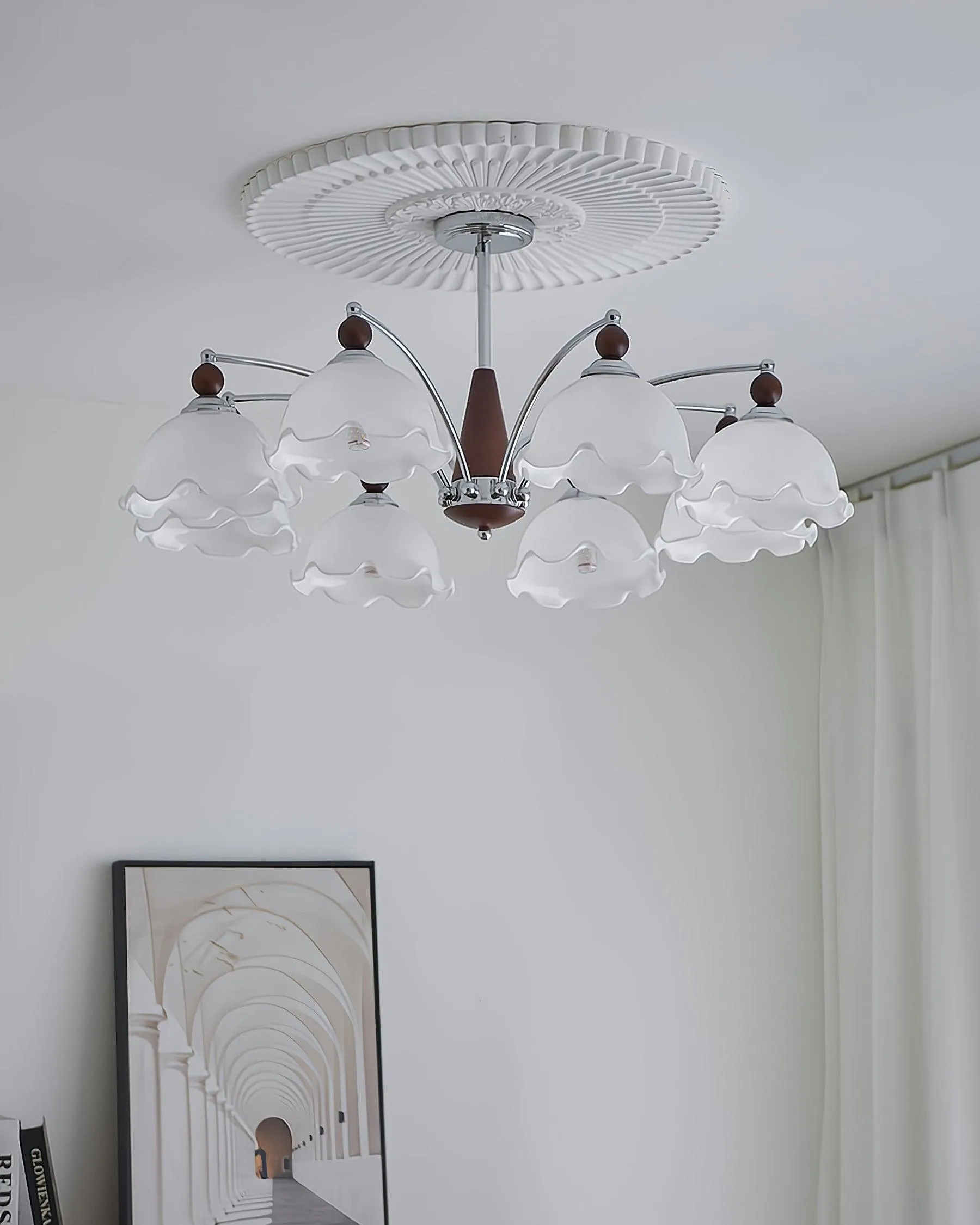 Claudia Flowers Chandelier