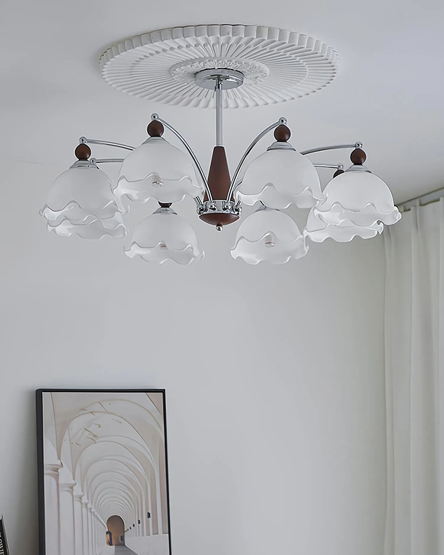 Claudia Flowers Chandelier