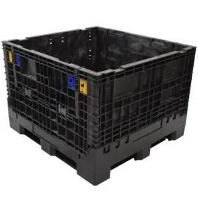 Collapsible Heavy Duty Bulk Container 48"x 45"x 34"