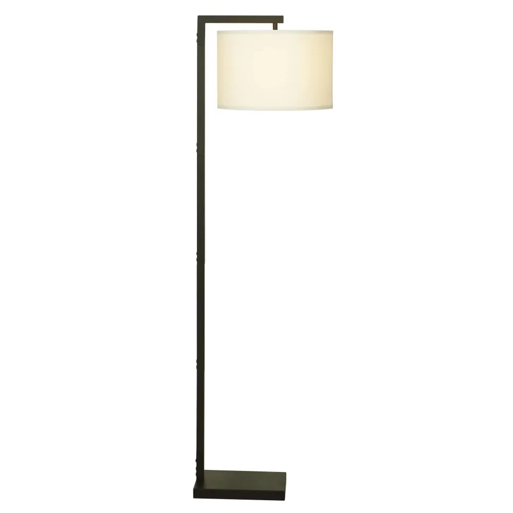 Contemporary Metal 62 Inch Floor Lamp with On/Off Foot Switch