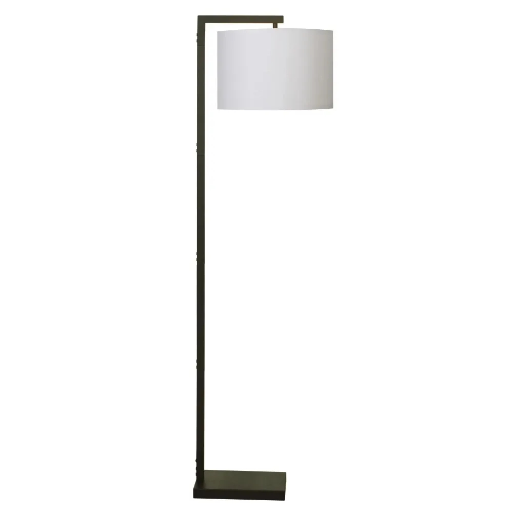 Contemporary Metal 62 Inch Floor Lamp with On/Off Foot Switch