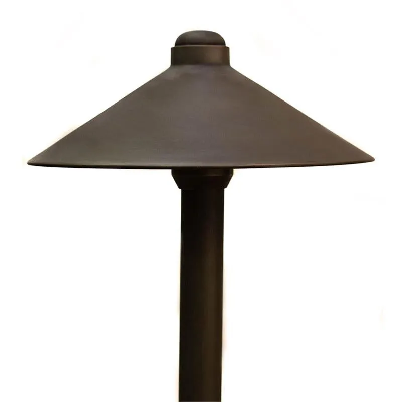 CopperMoon CM.9020 12V Copper 9" Path Light Top, 15.75" Copper Stem With Stake