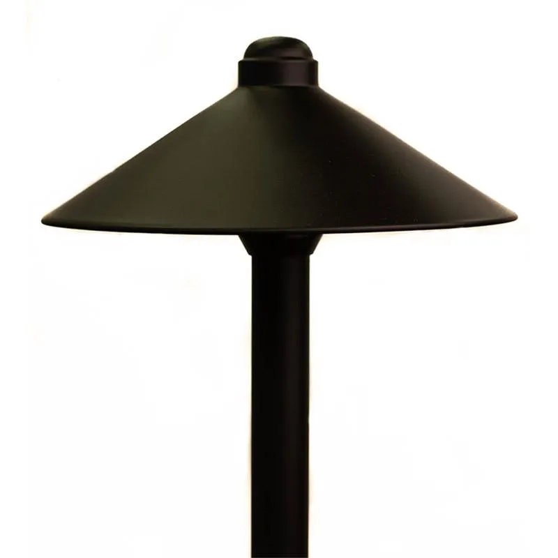 CopperMoon CM.9020 12V Copper 9" Path Light Top, 15.75" Copper Stem With Stake