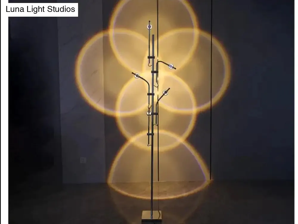 Creative Background Wall Sunset Atmosphere Lamp Floor Lamp