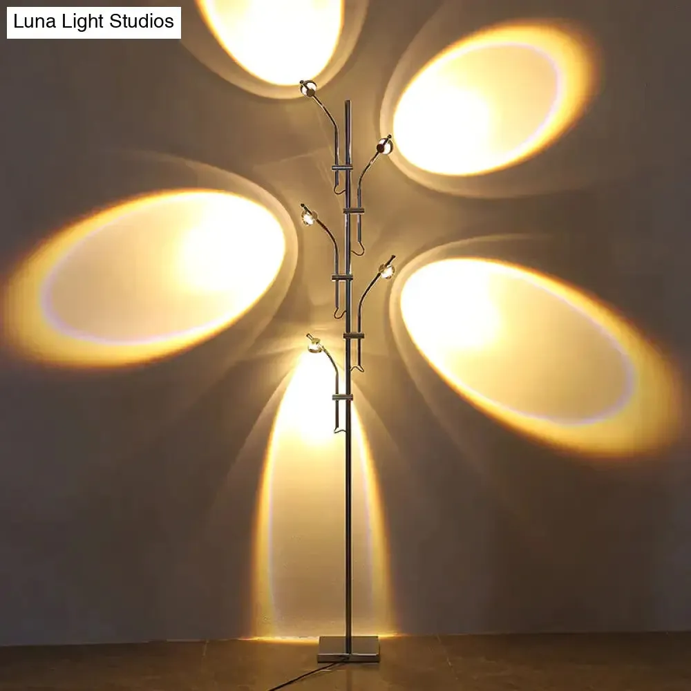 Creative Background Wall Sunset Atmosphere Lamp Floor Lamp