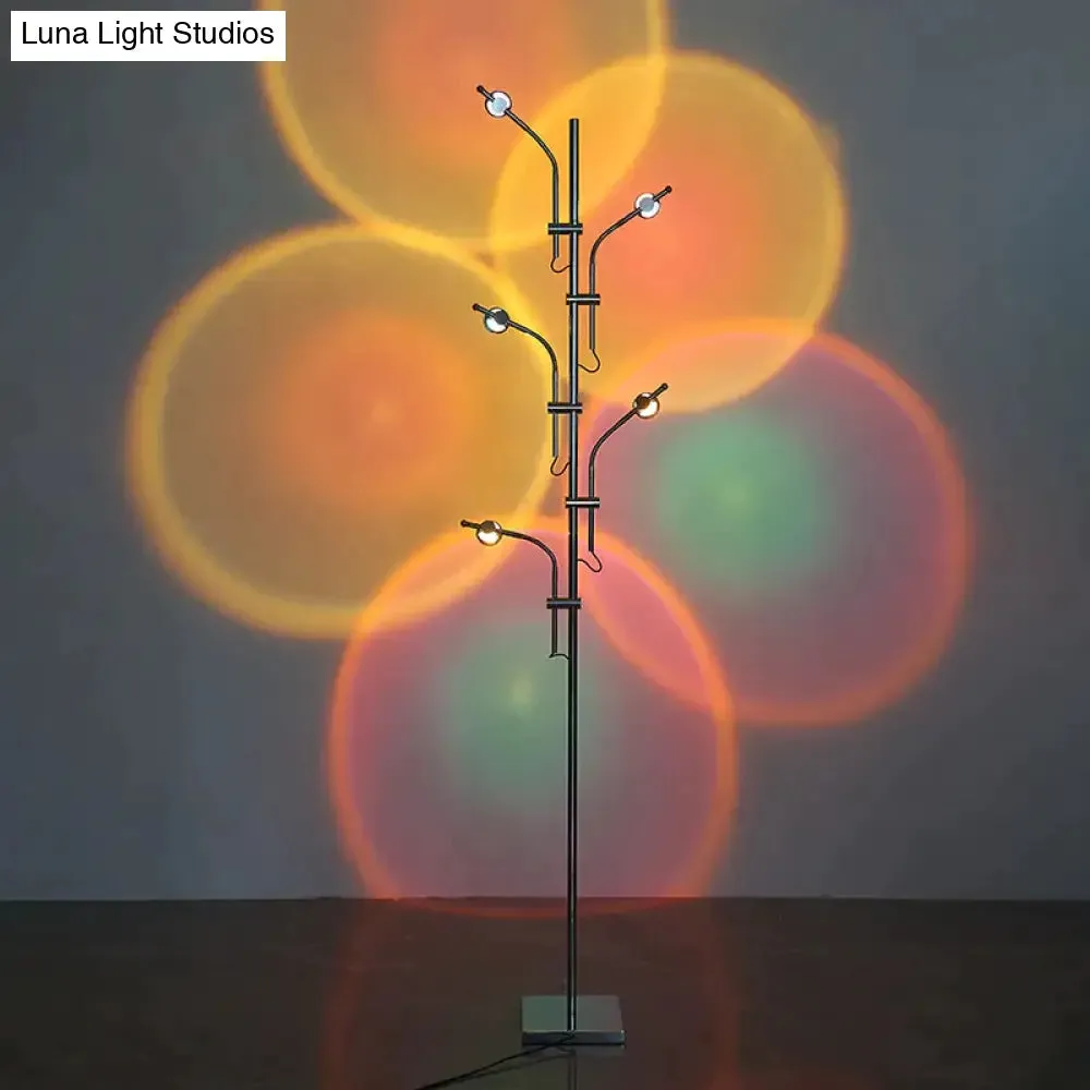 Creative Background Wall Sunset Atmosphere Lamp Floor Lamp