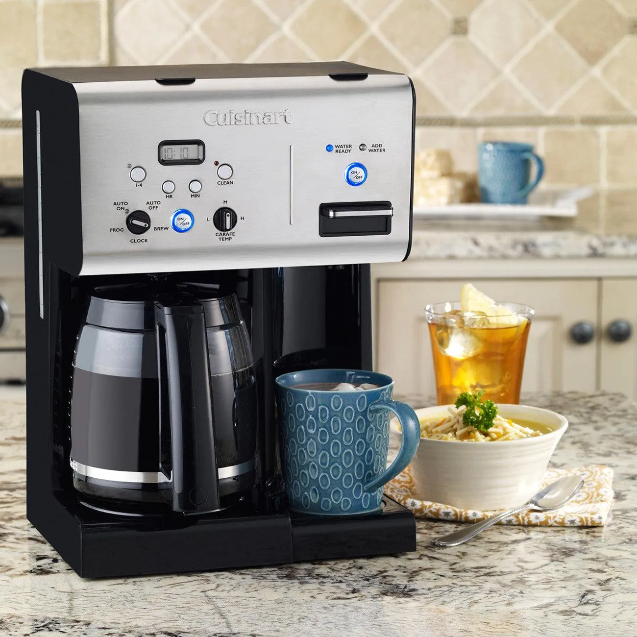 Cuisinart CHW-12C Coffee Plus 12-Cup Programmable Coffeemaker And Hot Water System