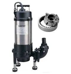 Davey DT37G Submersible Sewage Grinder Manual Pump 3.7KW 415V